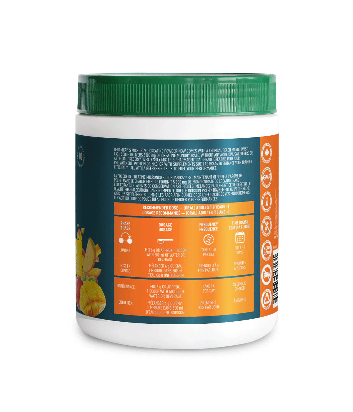 Creatine Powder - Peach Mango - Image 2