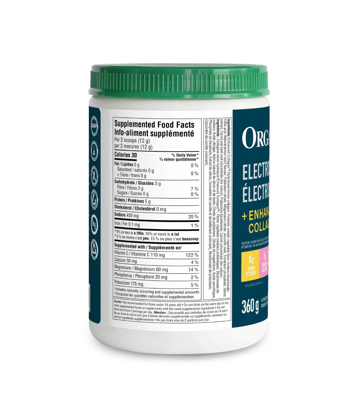Electrolytes + Enhanced Collagen - Zesty Lemon Berry - Image 3