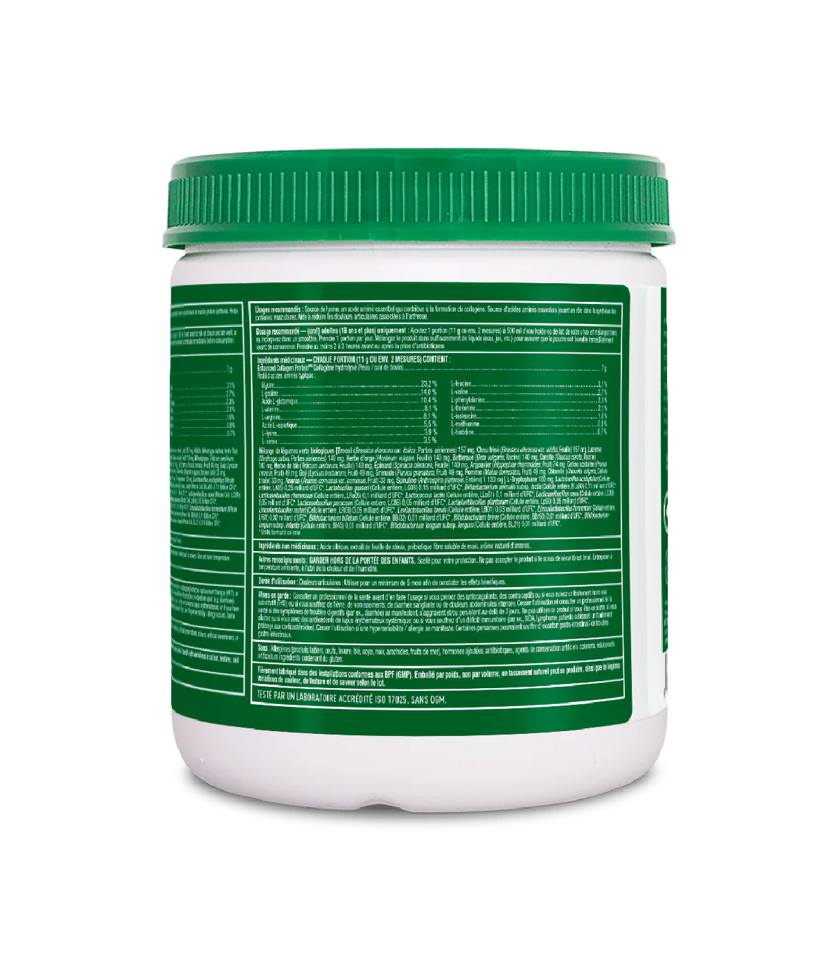 Enhanced Collagen Protein Power Greens with Probiotics - Image 4