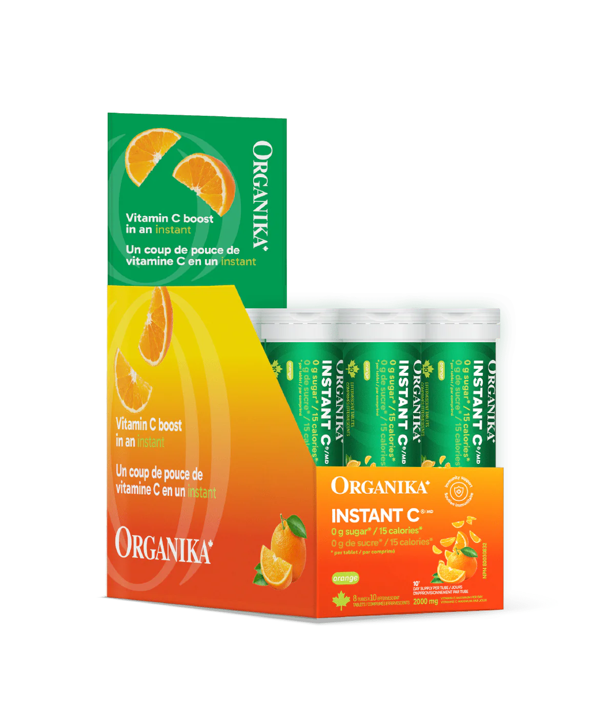 Instant C Effervescent with Stevia - Orange - Image 4