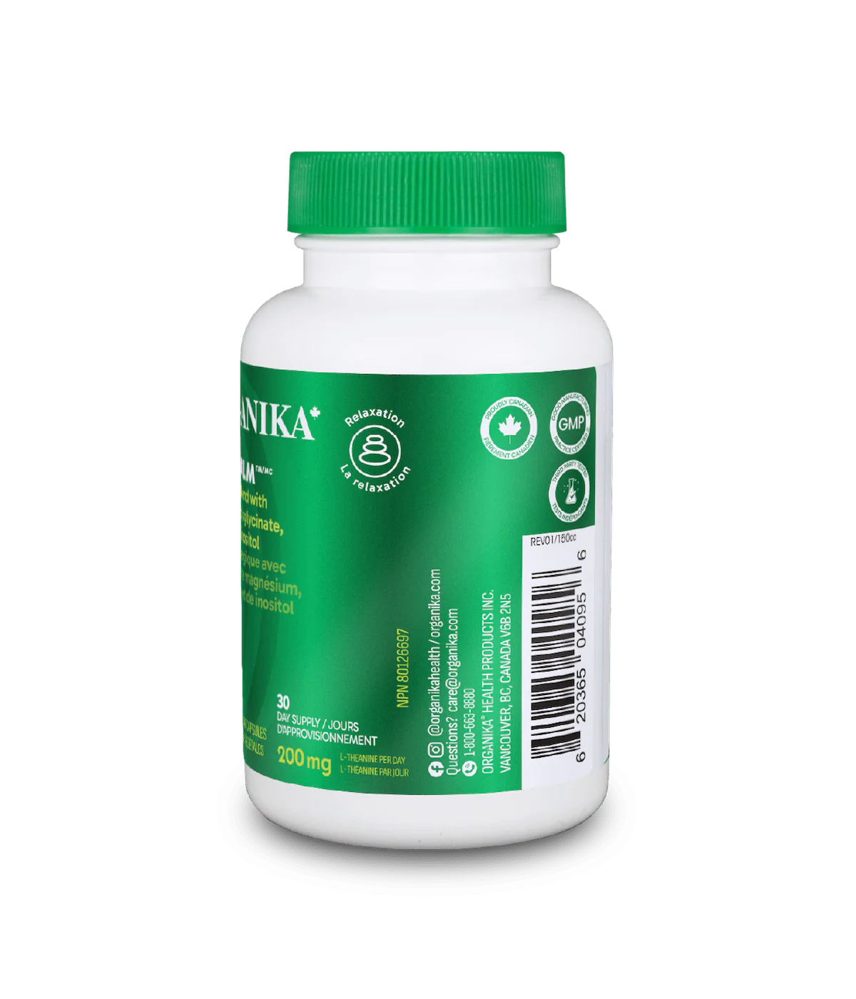 Mind Calm Capsules with Magnesium Bisglycinate & L-Theanine - Image 3