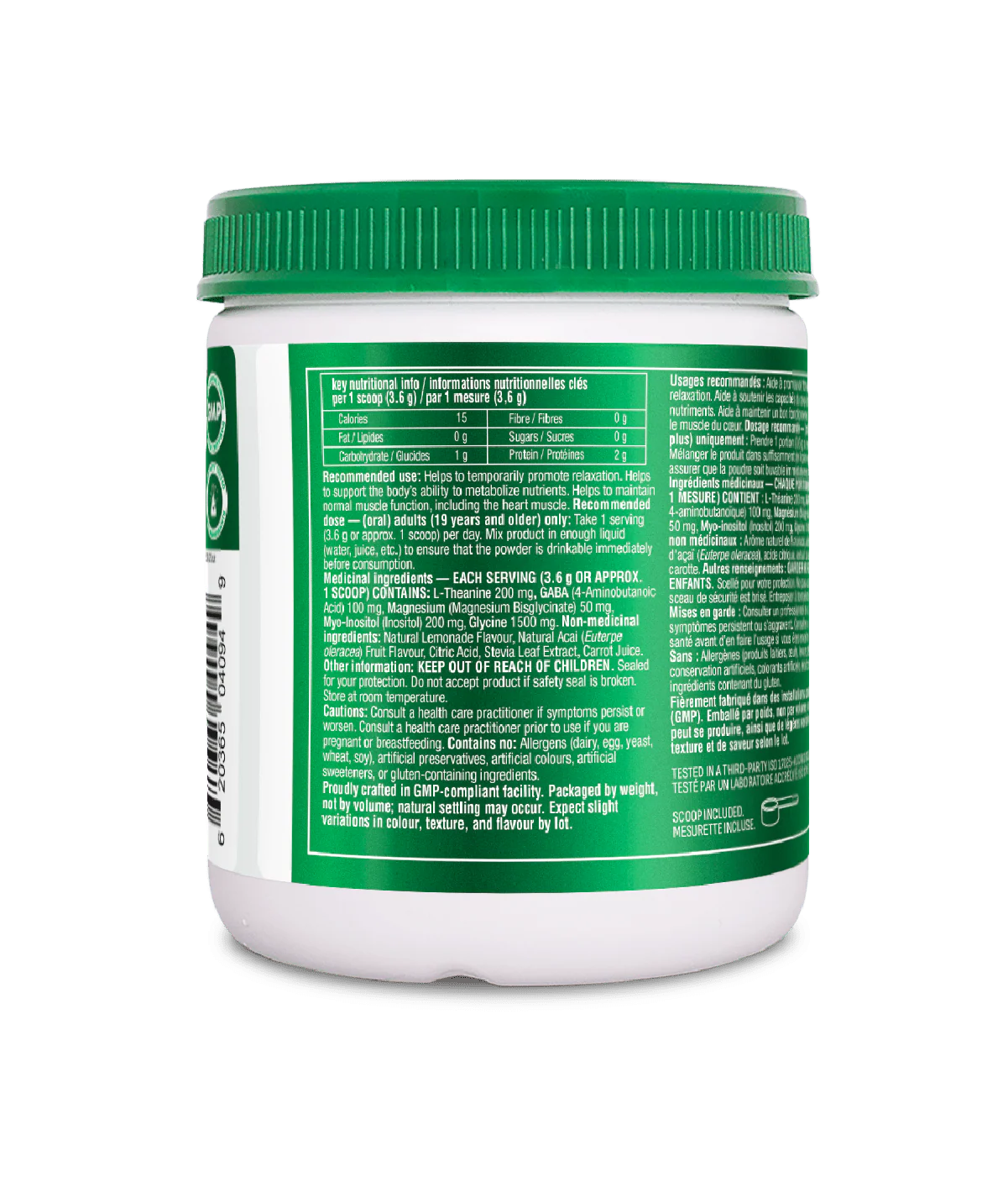 Mind Calm Powder with Magnesium Bisglycinate & L-Theanine - Image 5