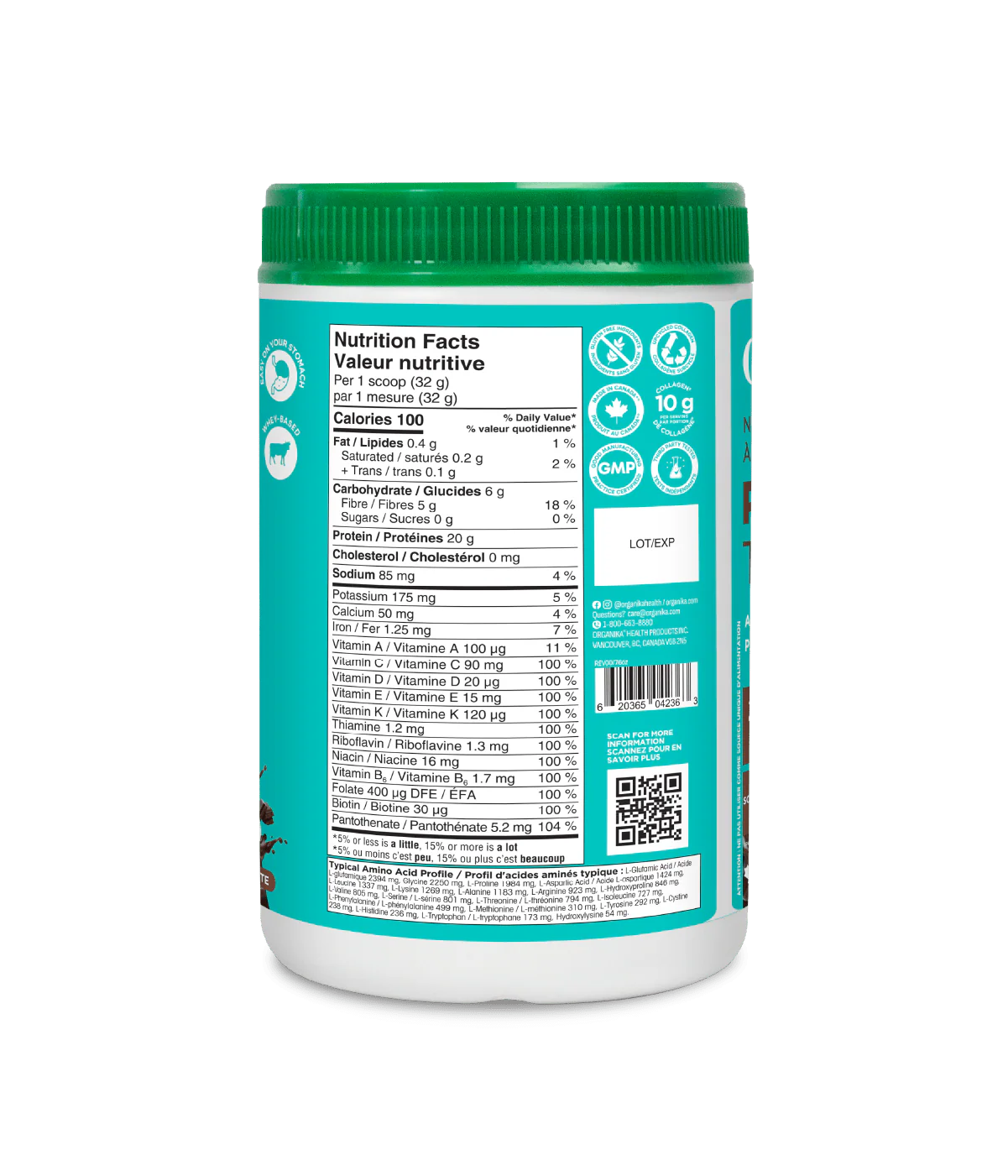 Whey-Based Daily Nutrition All-In-One Protein - Chocolate - Image 4
