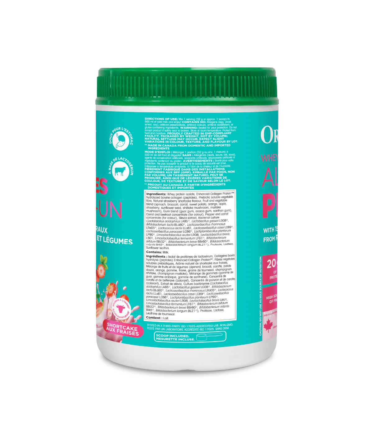 Whey-Based Daily Nutrition All-In-One Protein - Strawberry Shortcake - Image 3